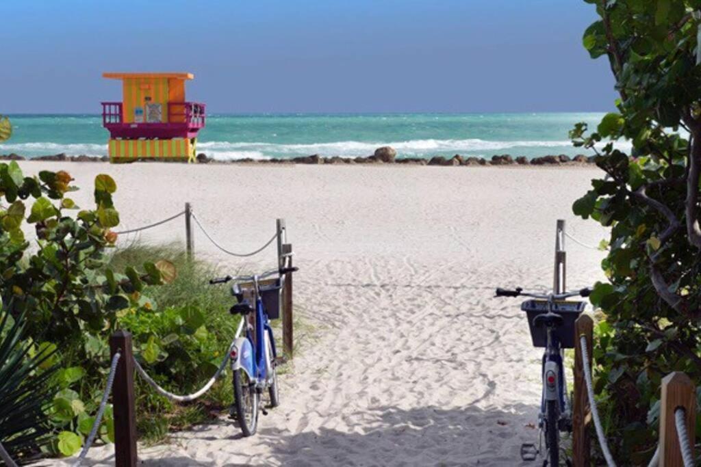 Apartment Right On The Beach! Miami Beach Dış mekan fotoğraf